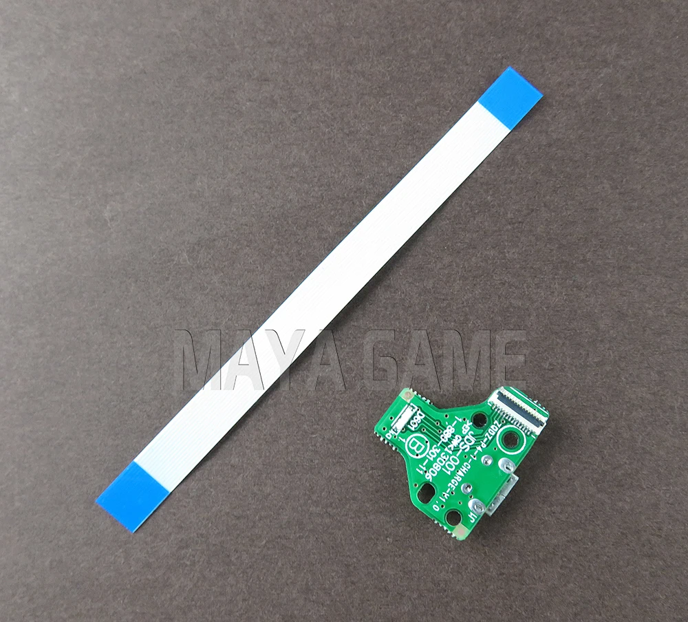 JDS-001 14PIM Зарядное устройство черз порт USB гнездо на плату цепи JDS 001 011 030 040 050 055 с ленточным кабелем для Playstation 4 PS4 Pro контроллер комплект из 2 предметов - Цвет: JDS-001 14PIM