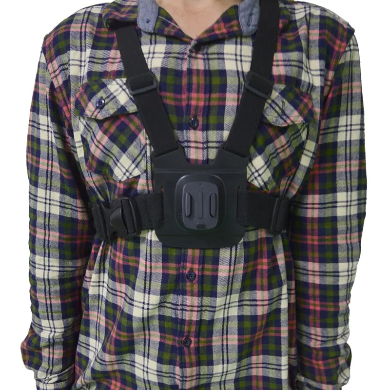 

Adjustable Chest Strap Mount Harness Chest Strap Belt for GoPro HD Hero 8 7 6 5 4 3+ 3 SJ4000 SJ5000 Sport Camera