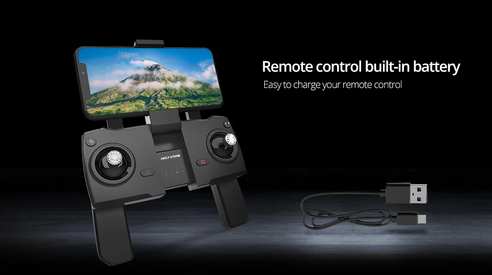 Holy Stone HS120D gps RC Дрон Профессиональный FPV 1080P HD камера дроны следуем за мной gps ГЛОНАСС Квадрокоптер Wifi RC вертолет