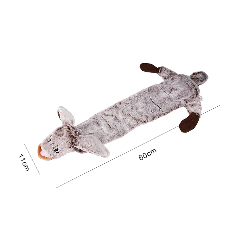 

Cute Pet Dog Cat Plush Squeak Sound Dog Toys Funny Polar Durability Chew Toy Suitable For All Pets Free Shipping