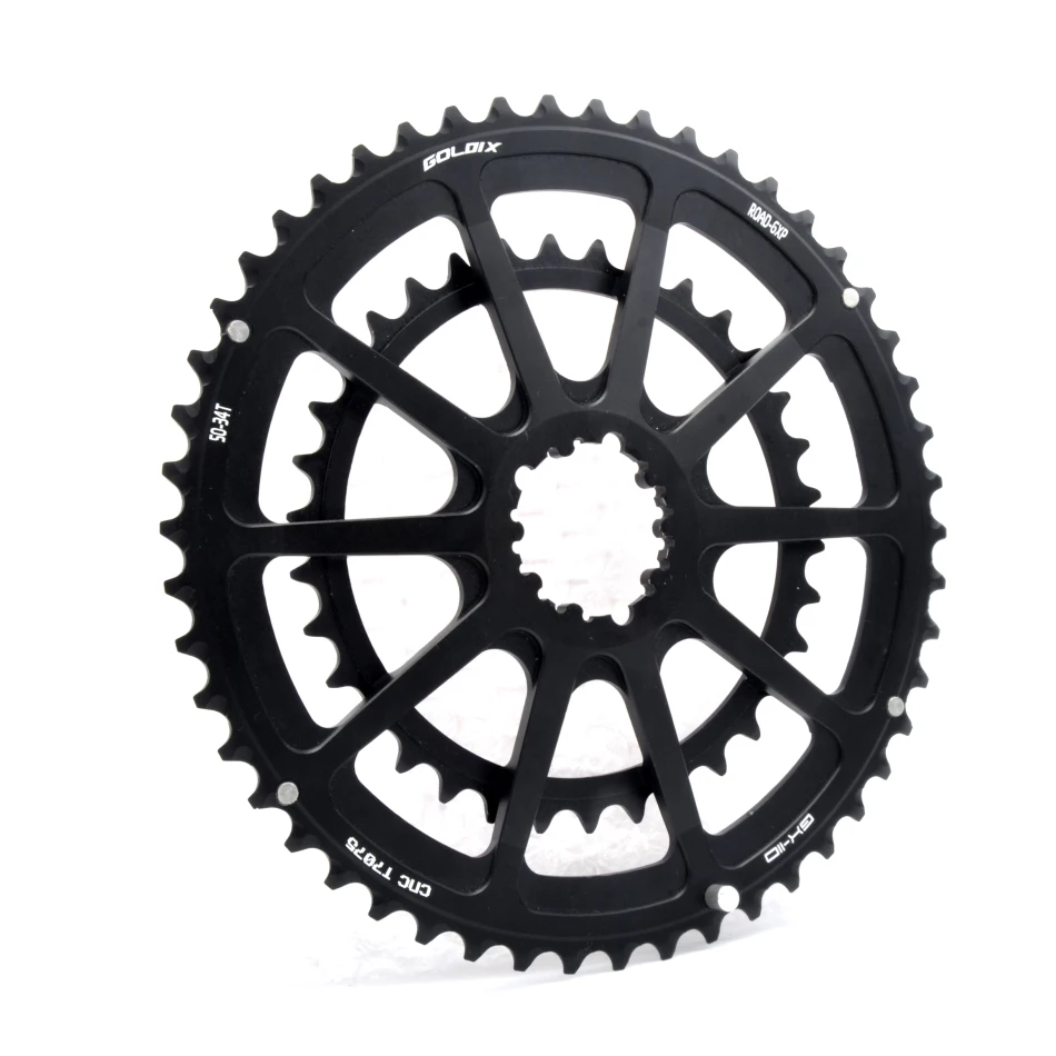 GOLDIX дорожный рукоятки в переменного тока 50-34T/53-39/T SRAM GXP складной велосипед