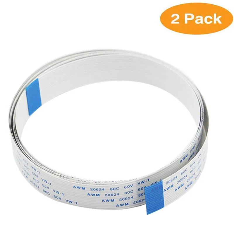 2 шт. Raspberry Pi Удлинительный кабель для камеры FFC FPC лента 15 pin шнур гибкий плоский