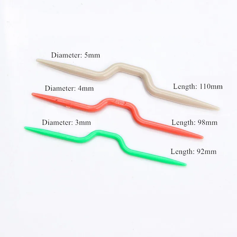 1 Набор красочный пластиковый набор инструментов для вязания крючком маркеры