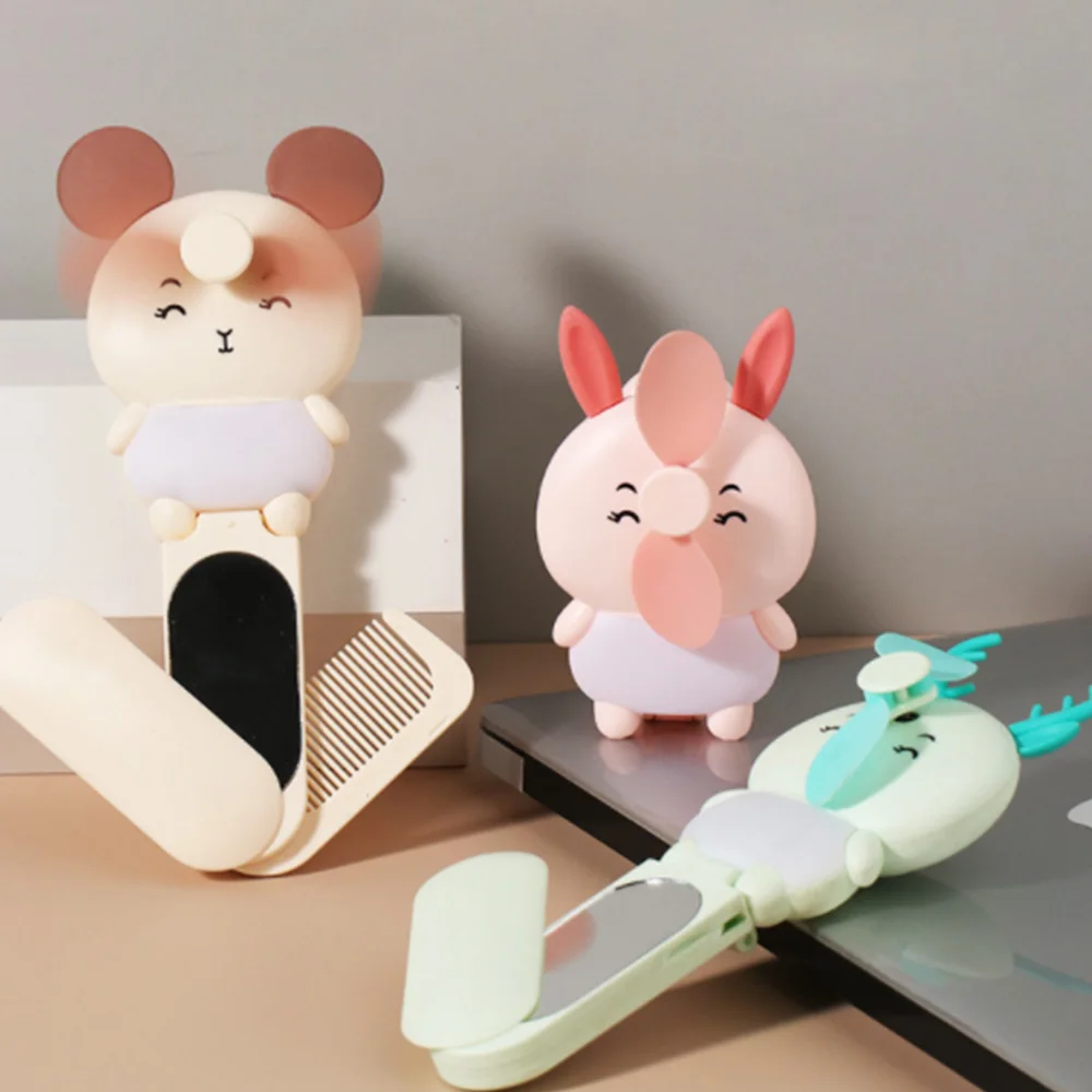 Портативный вентилятор портативный мини ручной с USB перезаряжаемой батареей 3
