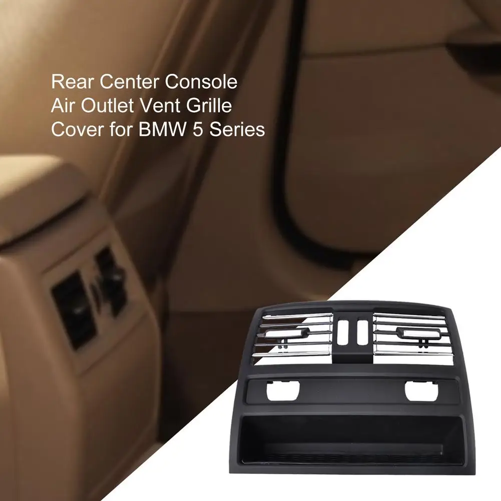 

2021 Car Air Outlet Rear Air Vent GrilleRear Air Conditioning Vent Grille Fits For BMW 5 Series F18 F11 F10 Drop Shipping Hot