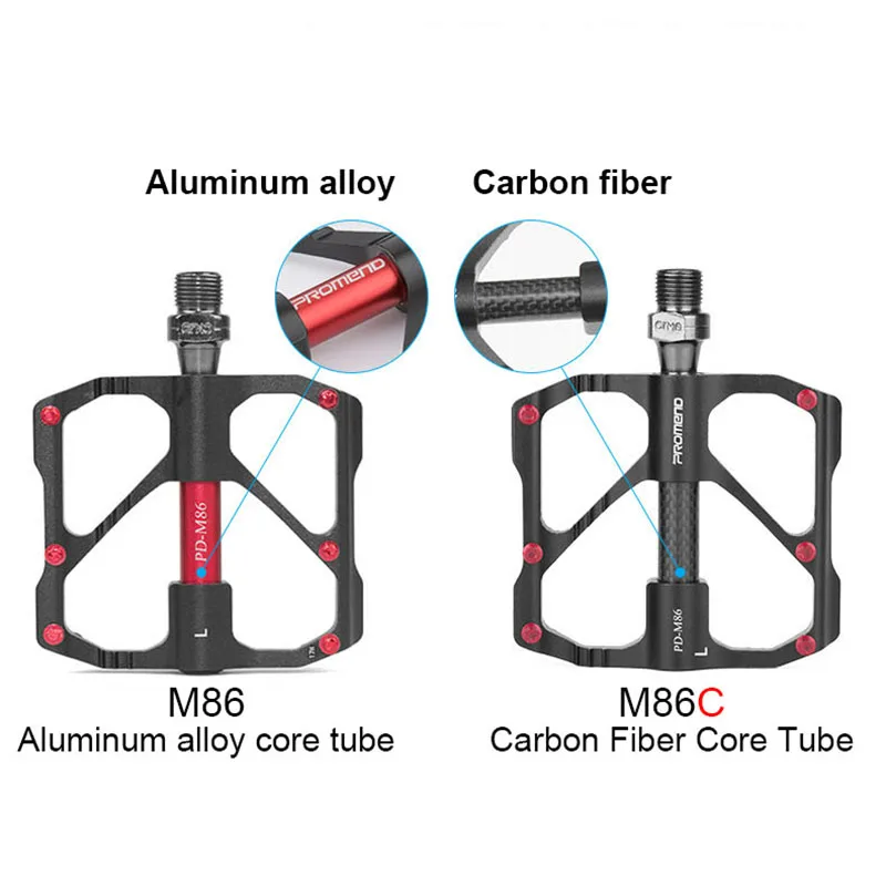 Сверхлегкие велосипедные педали MTB Плоские Педали для горного и шоссейного