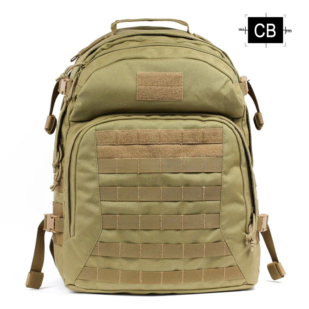 CB 55L тактический рюкзак 1000D военные сумки армейский Рюкзак Molle уличная спортивная сумка мужская походная дорожная сумка для альпинизма - Цвет: CB