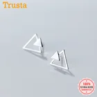 Trustdavis, милые серьги-гвоздики из стерлингового серебра 925 пробы для женщин, корейские ювелирные изделия, аксессуары, подарок на вечеринку DA928