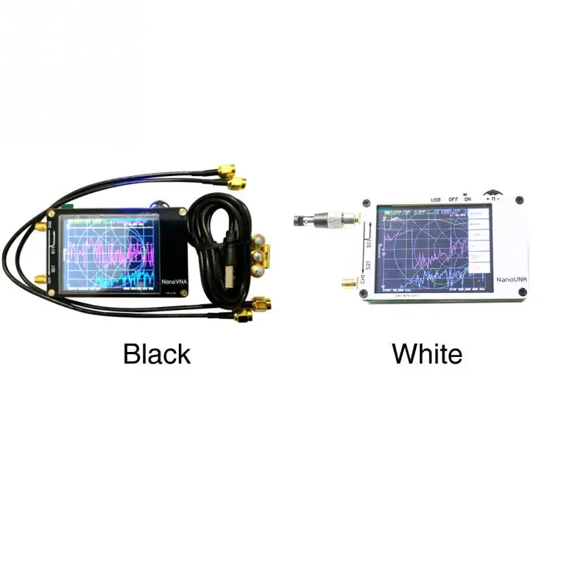 NanoVNA 2 8 дюймовый ЖК-ВЧ ОВЧ UHF UV MF Векторный анализатор цепей 50 кГц-900 МГц цифровой