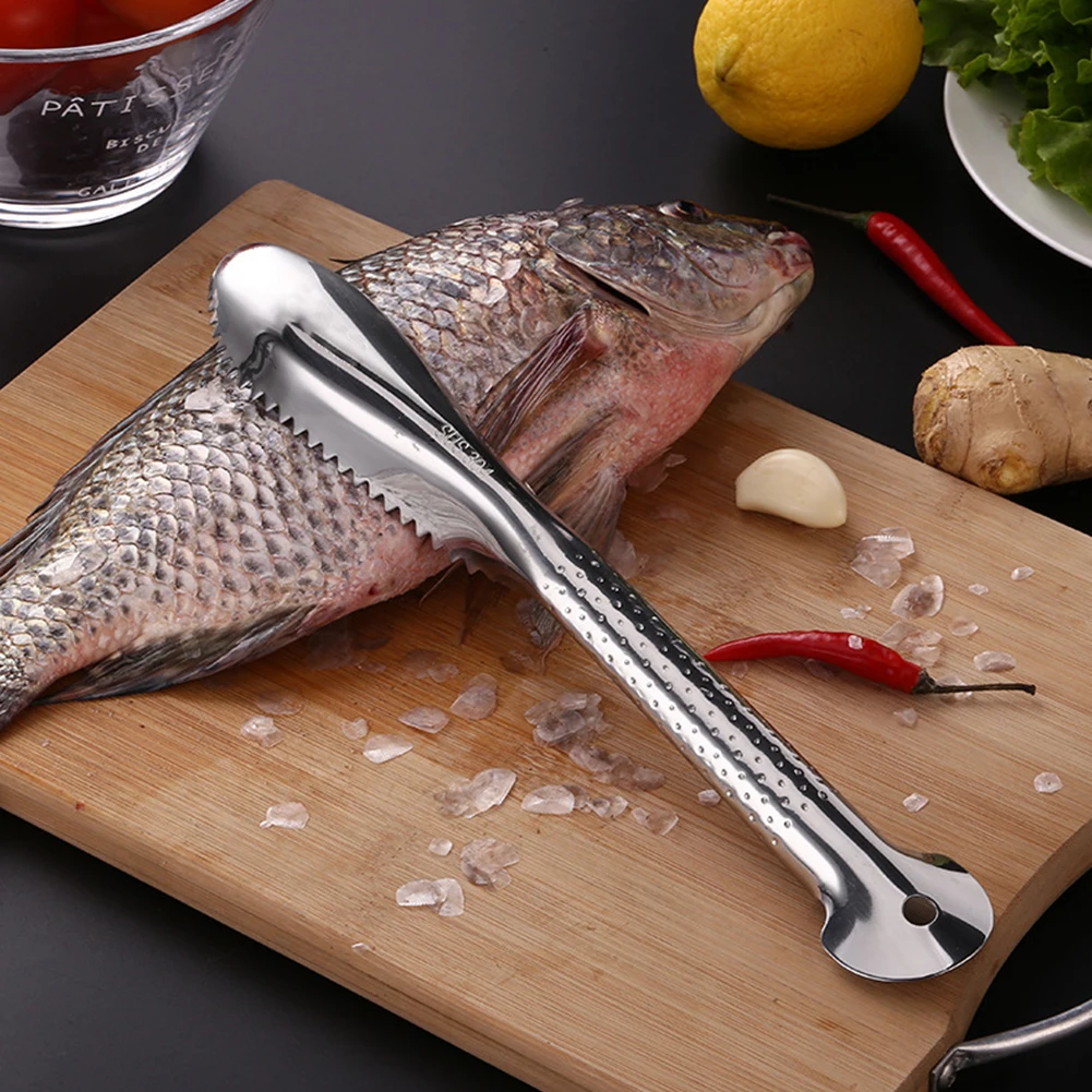 Скребок для рыбной чешуи приготовления пищи из нержавеющей стали быстрая