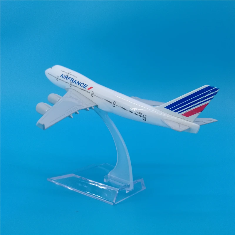 Модель самолета 1:400 Air France модель Боинг B747 16 см литой цинковый сплав | Игрушки и