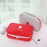 portable large empty household multi layer first aid kit pouch outdoor car bag first aid bag survival medicine travel rescue bag