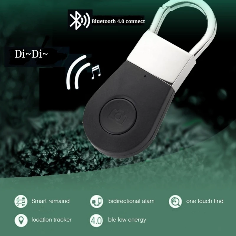

Anti-Lost for kids Pet dog Key Finder Theft Alarm Locator Smart Mini GPS Tracker Bluetooth remote Shooting Place Tracking Tool