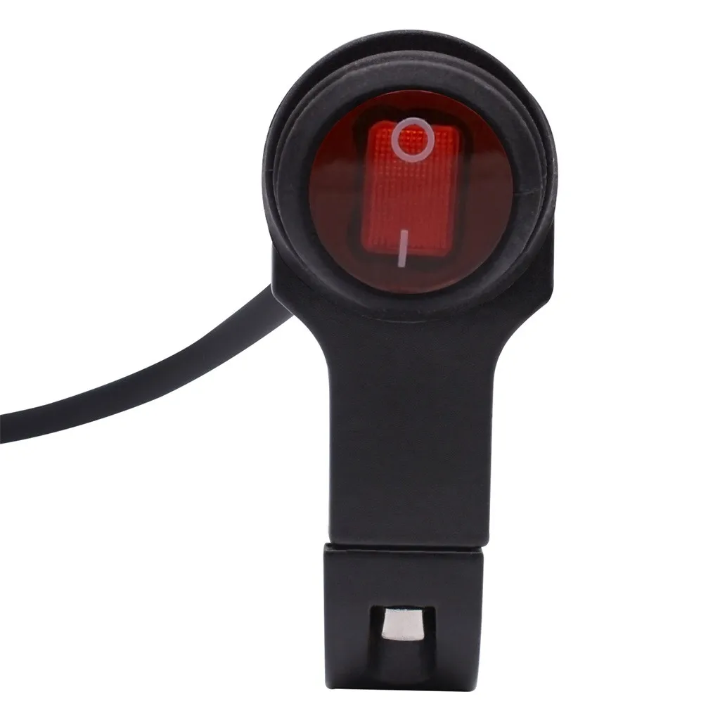 . Водонепроницаемый переключатель на руль мотоцикла 12 В 22 мм стоп сигналы для фар