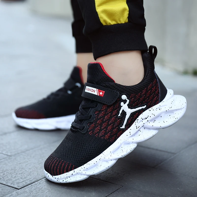 Дышащие баскетбольные кроссовки для мальчиков Детские Баскетбольная обувь