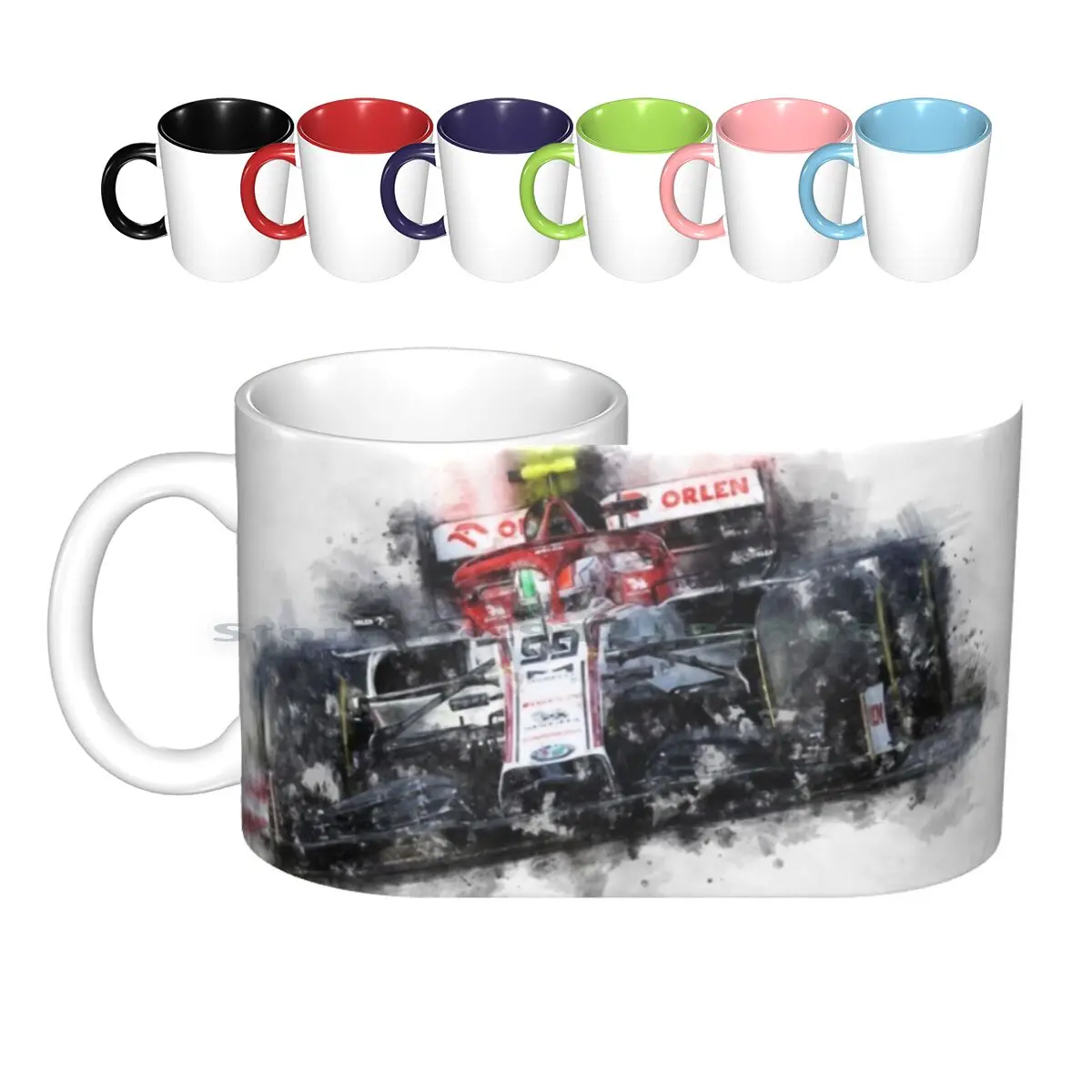 

Antonio Giovinazzi 2021 Ceramic Mugs Coffee Cups Milk Tea Mug Driver Pilot Racer Hero Race Track Racetrack Raceway Racing Speed
