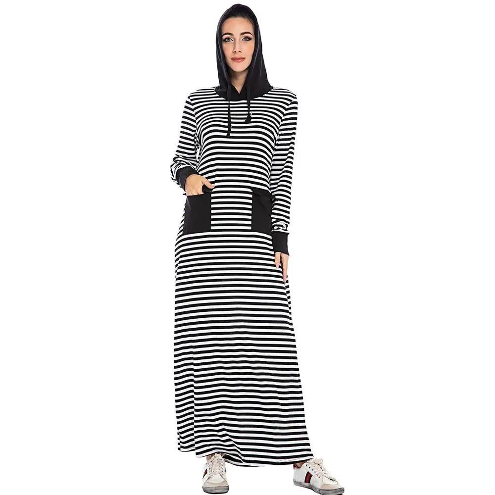 Мусульманская Бангладеш одежда из Дубая для женщин свободное платье со шляпой