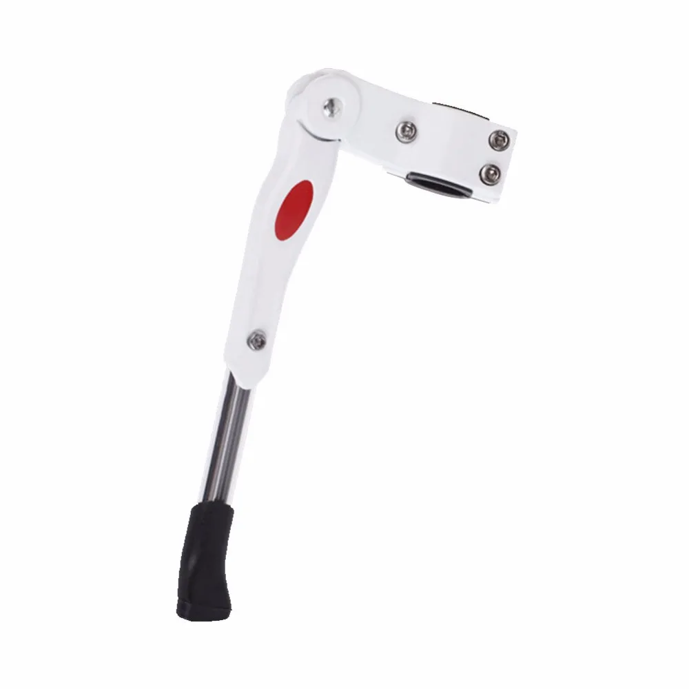 Altruism Adjustable White/Black Bike Side Kickstand Kick Stand Kit MTB Road Mountain Bicycle Cycling for Folding | Спорт и