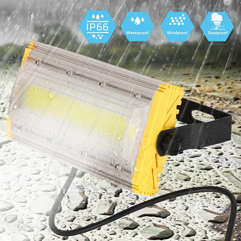 50 Вт Светодиодный прожектор светильник на открытом воздухе удара светодиодный