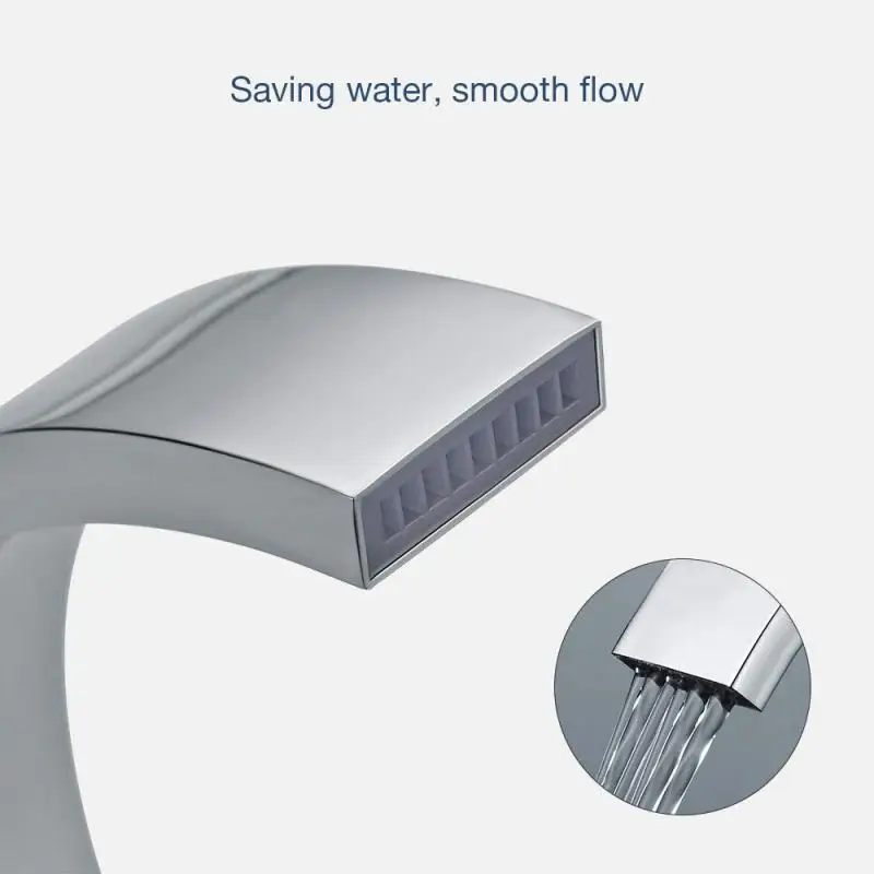 

Kitchen Faucet Basin Vessel Sink Mixer Brass Chrome Dual-Swivel Cold Hot Tap Spring Adapter Nozzle Connector Diffuser Fashion