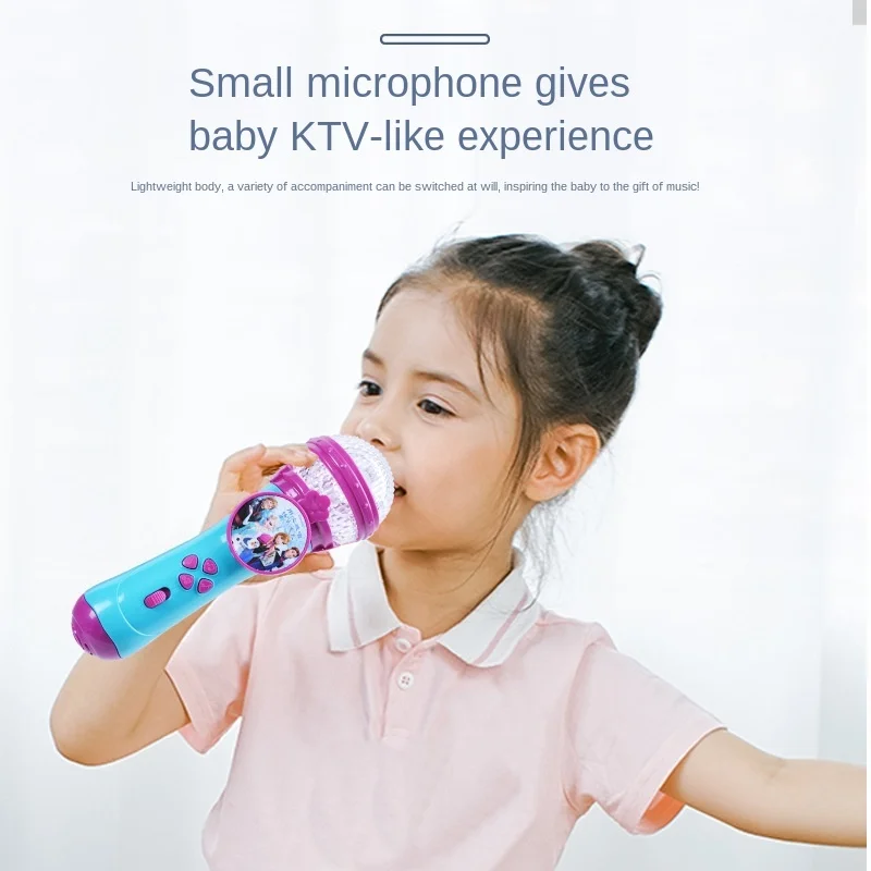 Микрофон для девочек Disney Эльза Анна Олаф Поющая музыка Холодное сердце 2 | Игрушки