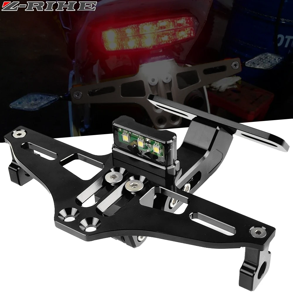 Алюминиевая рамка с ЧПУ для держателя номерного знака мотоцикла кронштейн со