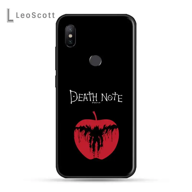 

death note Phone Case For Xiaomi Redmi 7 8 9t a3 9se k20 mi8 max3 lite 9 note 9s 10 pro