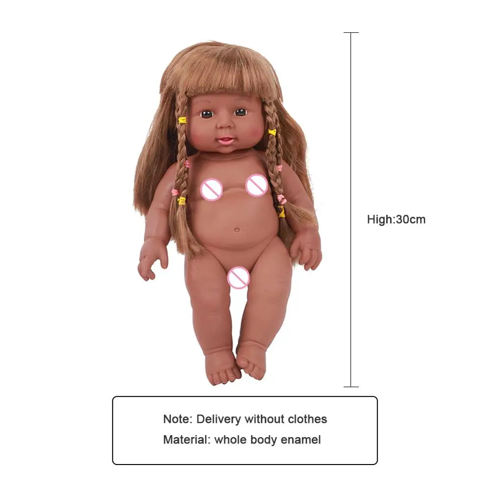 30/41 см новорожденный Детские моделирования куклы Мягкие Детские Reborn Baby Doll игрушка мальчик девочка эмулированный куклы для детей, подарок на день рождения, Рождество, Декор - Цвет: H2 (30CM)