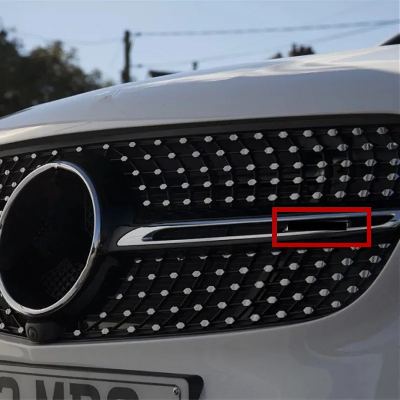 Алмазная решетка для Mercedes Benz AMG mini Logo A B C E Class W176 W246 W204 W205 W212 W213 автомобильный