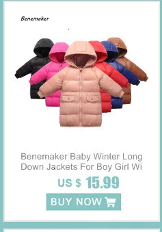 Baby Girls Jacket Autumn Winter Jacket For Girls Coat Kids Warm Hooded Outerwear Coat For Boys Coat Children Clothes YJ108
