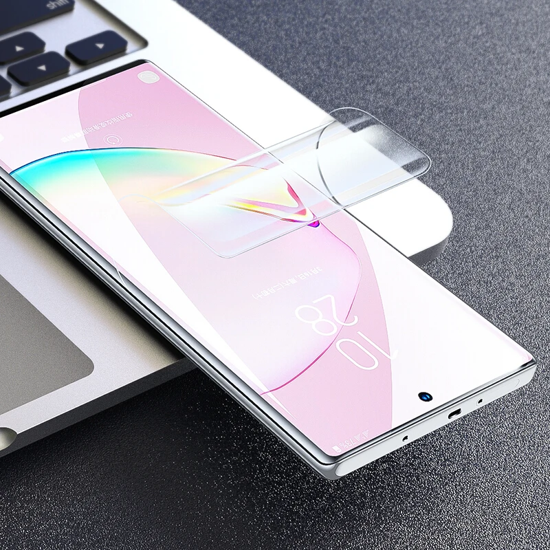 Гидрогелевая 3D пленка для Samsung Galaxy Note 20 10 Plus полное покрытие мягкая защита экрана