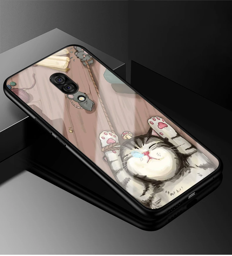 27 Для lenovo Z5 Pro GT чехол PC Пластиковый стеклянный чехол для телефона черный ТПУ бампер чехол для lenovo Z5 Pro GT задняя крышка для lenovo Z5Pro GT - Цвет: 27