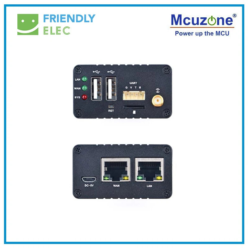 NanoPi R1 Allwinner H3 Gbps Ethernet бортовой Wi Fi Bluetooth OpenWRT cortex A7 ETHERNET 8 ГБ eMMC