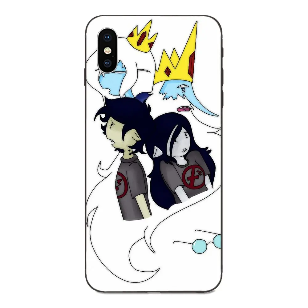 Для Apple iPhone 4 4S 5 5S SE 6 6S 7 8 Plus X XS Max XR ТПУ рисунок приключения времени японская шутка |