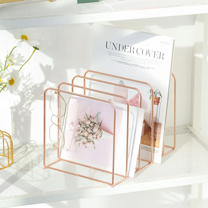 Простота пентаграмма книжный шкаф Современная Геометрическая Подставка для