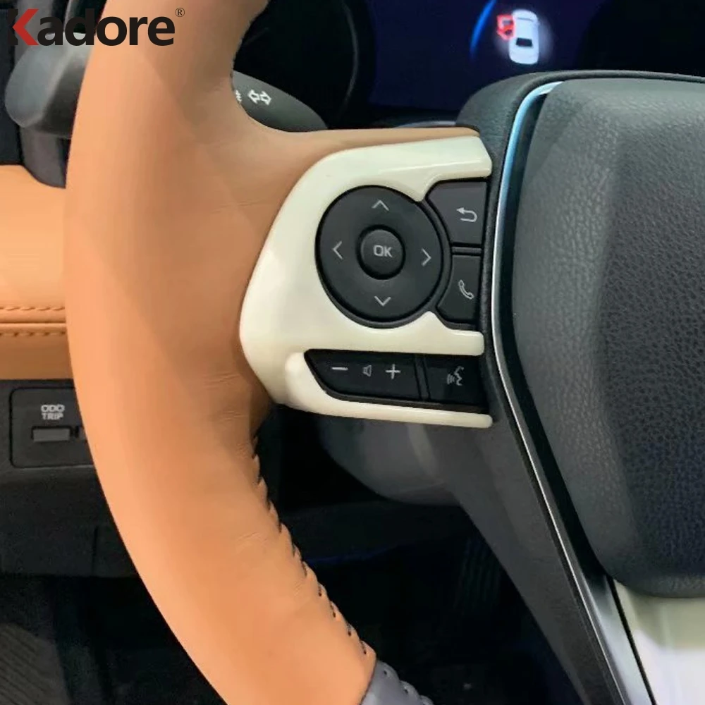Для Toyota Avalon 2019 2020 декоративная крышка рулевого колеса автомобиля отделка рама