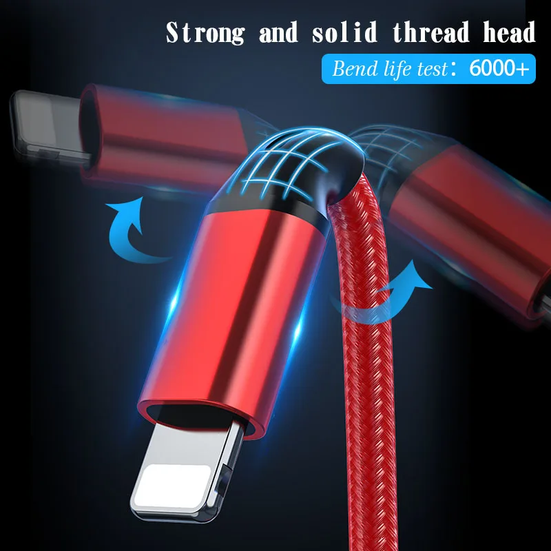 USB-кабель для быстрой зарядки и передачи данных 3 в 1 автомобильные аксессуары Tesla