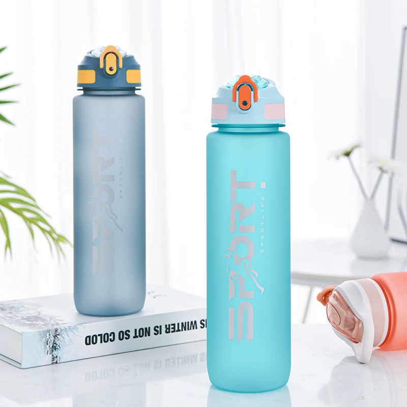 

Sport Protein Bottle Water Cup Shaker Bottle Outdoor Travel Portable Leak Proof Drink Glass Plastic Fitness TRITAN Bottle No BPA