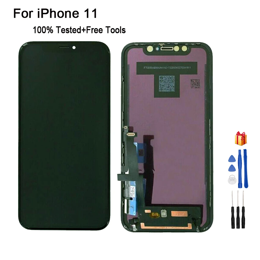 Cellphone Panel For iPhone 11 LCD Display Touch Screen Digitizer Assembly Oled Free Shipping