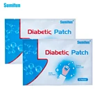 6 шт.пакет диабетические пластыри стабилизируют гипоглицемический баланс крови, содержание глюкозы, травяной экстракт диабетиков, медицинский пластырь для здоровья