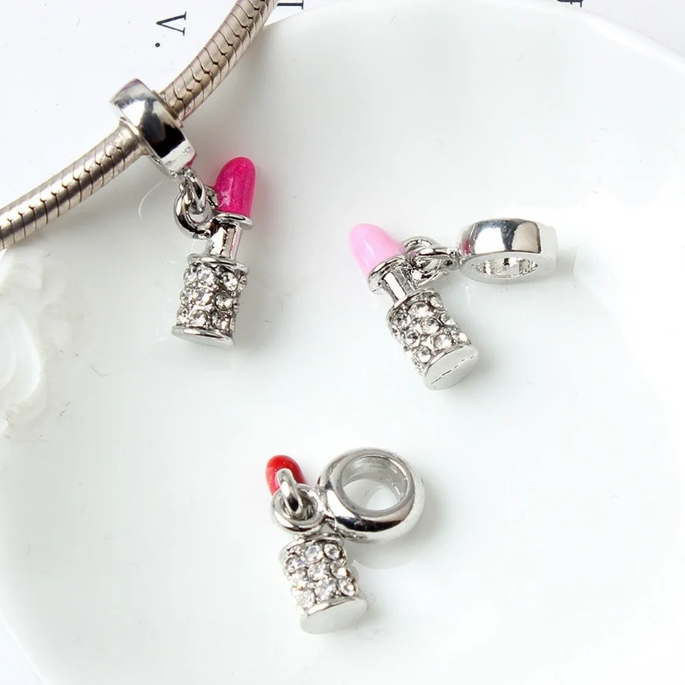 

Christmas Charms Zinc Alloy New DIY Jewelry Accessories Lipstick Pendant Jewelry Accessories Charms for Jewelry Making