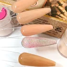 1 унций акриловый порошок, Обнаженная акриловая пудра, принадлежности для ногтей, обнаженный лак для ногтей, косметика для ногтей, розовый дизайн ногтейПадший лист Dip порошок