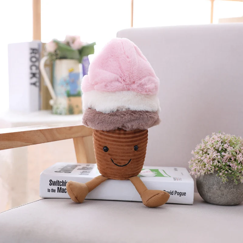 

Игрушка плюшевая в виде фруктов и овощей, 20-40 см