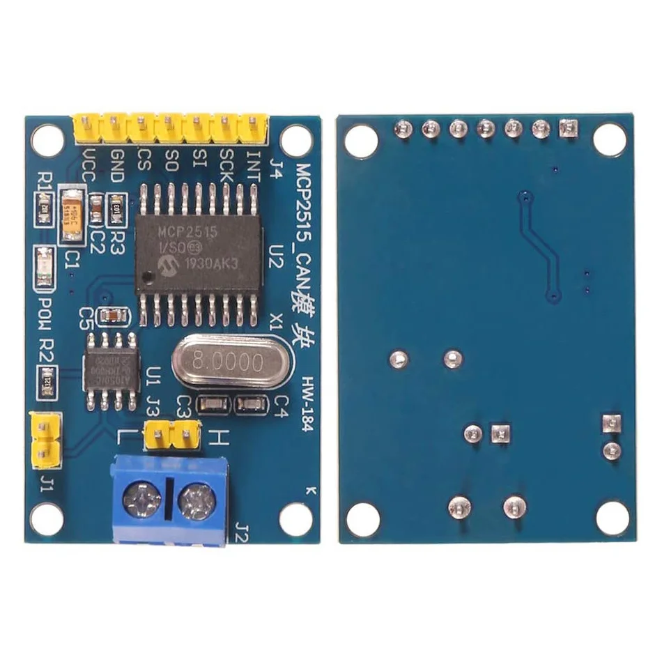 1 шт. модуль MCP2515 CAN Bus TJA1050 приемник SPI подходит для Arduino AVR 51 MCU контроллер рычага