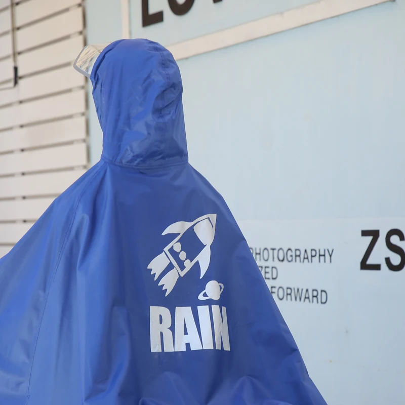 

Teenager Portable Raincoat Poncho Impermeable Waterproof Poncho Raincoat Outdoor Fabric Chubasquero Hombre Hiking Poncho AB50YY