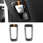 Для Mercedes Benz C Class W205 C180 C200 C300 GLC260 углеродное волокно электронный ручной тормоз P Кнопка рамка крышка наклейка отделка