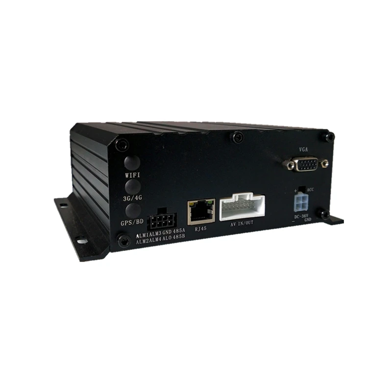 Дешевый Горячая Распродажа 4CH жесткий диск MDVR HD 1080P Мобильный DVR SSD/HDD