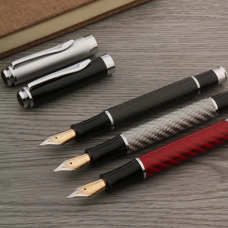 Качественная металлическая перьевая ручка из углеродного волокна Классическая