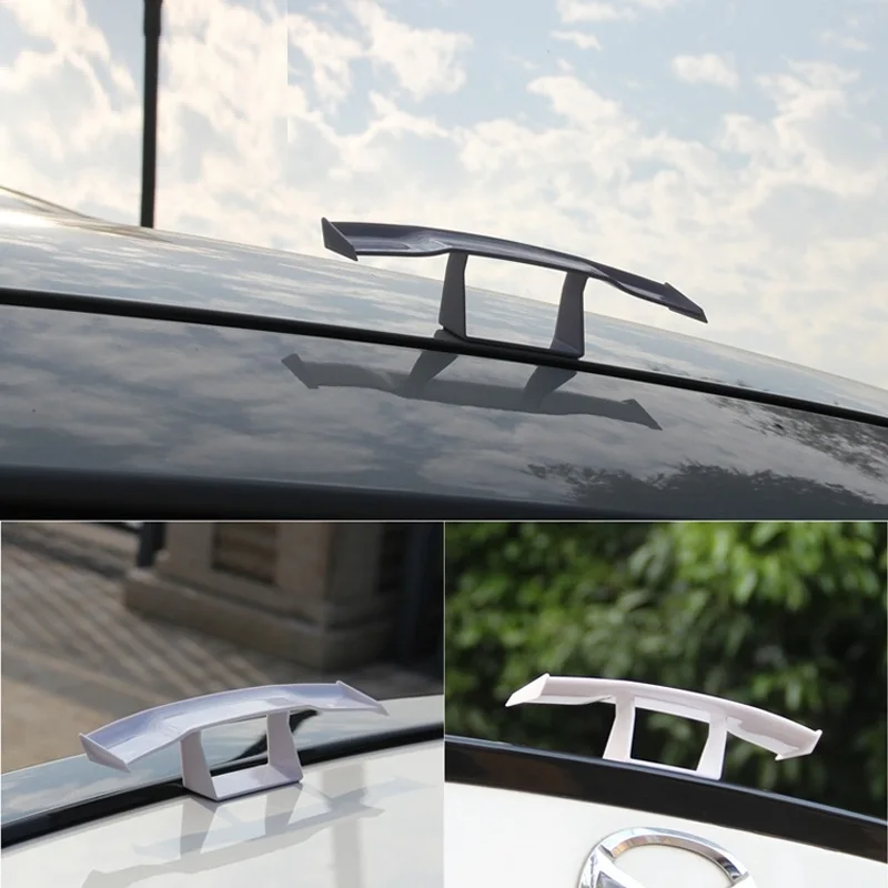 

Automovil Upgraded Styling Protecter Aileron Voiture Accessories Rear Tuning Auto Roof Aleron Trasero Car Universal Spoiler Wing