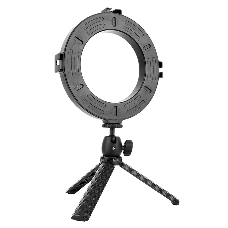 Мини штатив QZSD легкая настольная подставка с креплением для телефона iPhone Samsung и т.